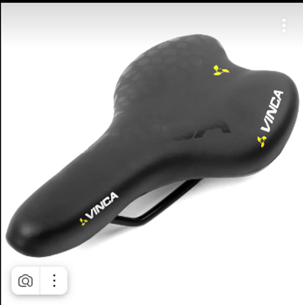 Седло, 280*160мм, черное, Vinca Sport VS 111