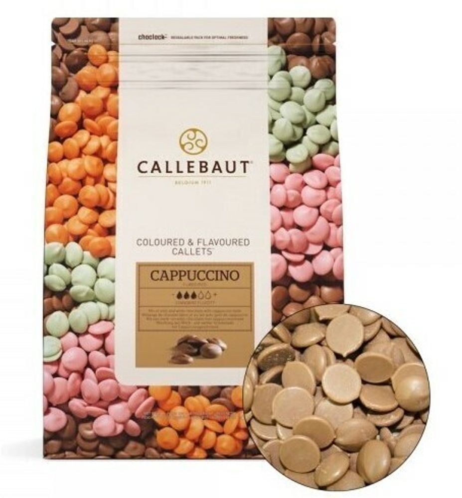 Шоколад Barry Callebaut cо вкусом капучино 50 гр