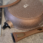 Сковорода 28см Венеция со съемной ручкой и стеклянной крышкой