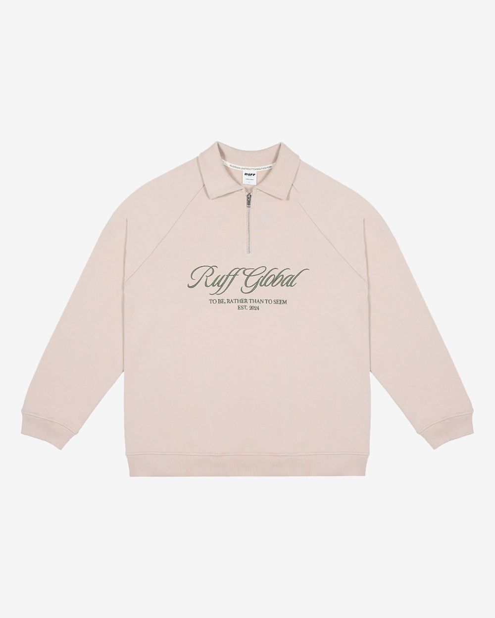 Толстовка Ruff Global Halfzip Camel