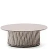Уличный журнальный столик Sedalis Ø100 см, серый