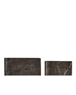 Zara Home Поднос из мрамора, цвет коричневый, 20 см