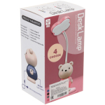 Настольная лампа «Sweet - rabbit» LED 6,2*6,5*29,5 см, USB 1.5w 3.7v, Розовый