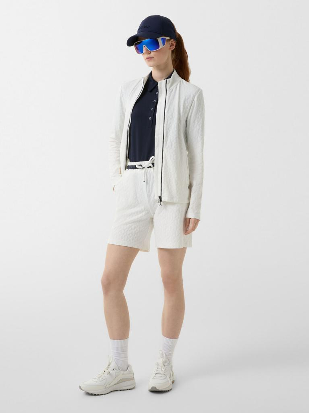 Кардиган BOGNER GOLF AYLA в белом цвете
