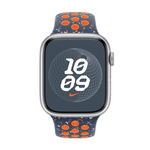 Умные часы Apple Watch Series 9 GPS, 41mm, Aluminium Case with Blue Flame Nike Sport Band (MUUT3) S/M, Pink (Розовый) (MR9N3)