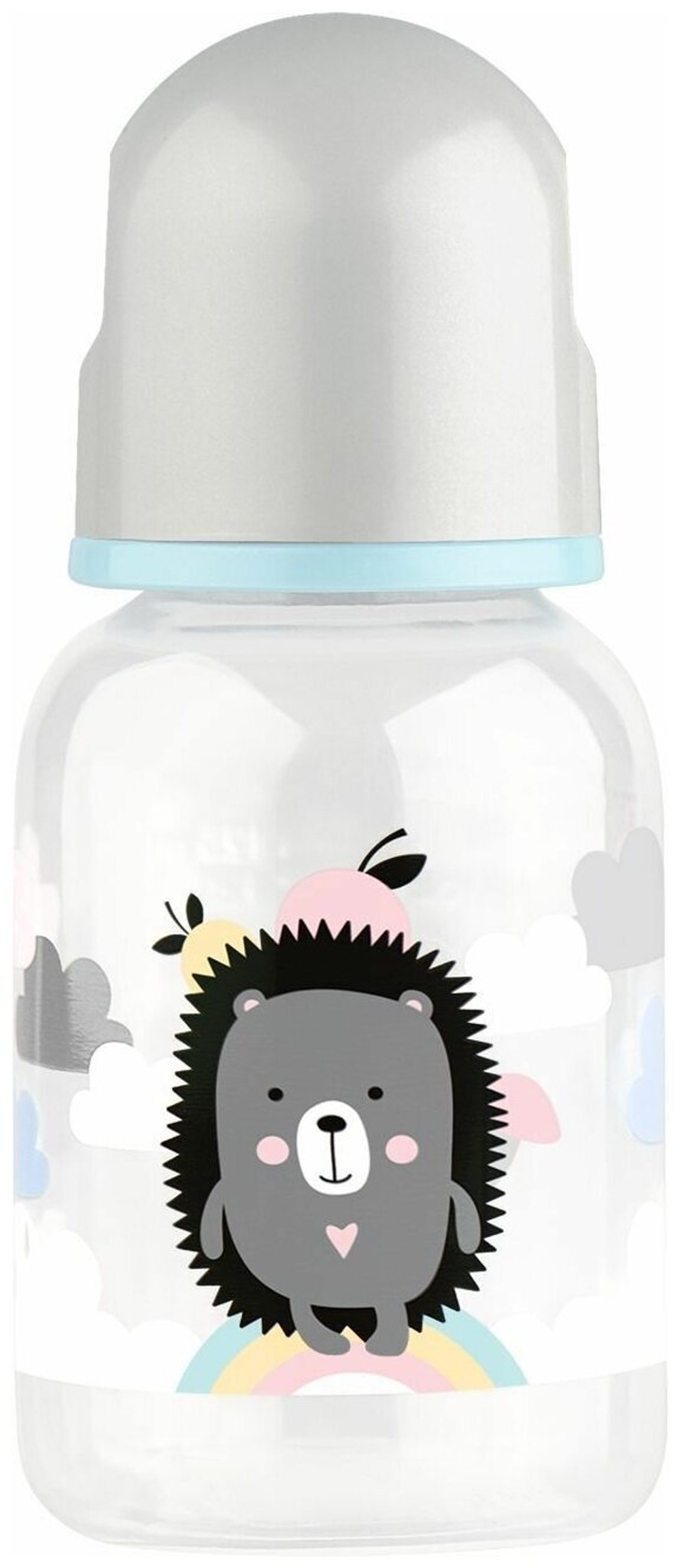 Бутылочка для кормления с соск. мол. Just Lubby, от 0 мес.,125 мл, PP, сил. арт.16402