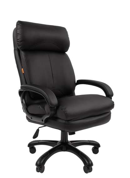 Офисное кресло Chairman 505 экопремиум черный (черный пластик)