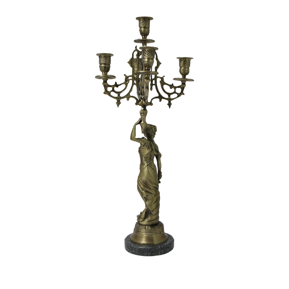 Bello De Bronze Канделябр Джустиса на 5 свечей