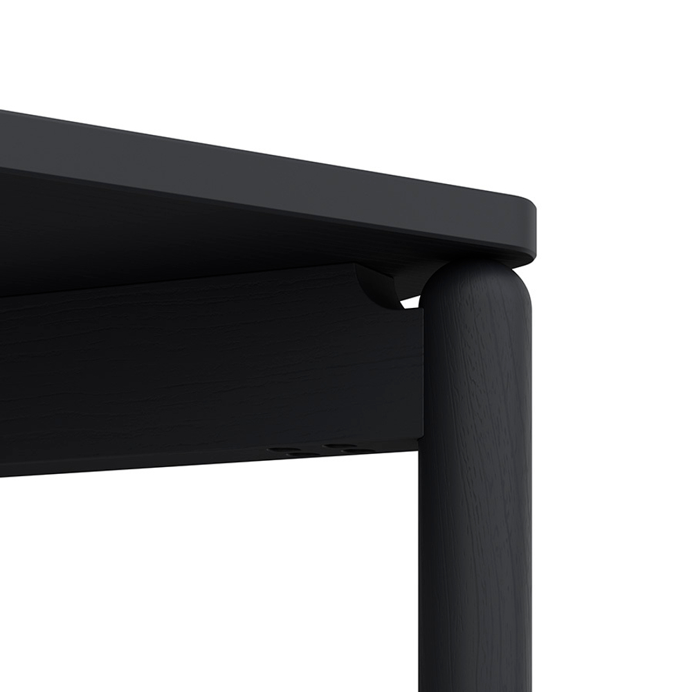 Стол обеденный 75х120см Latitude Saga темно-серый