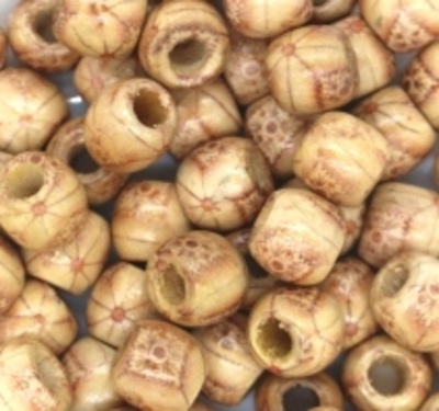 Бусины пришивные дерево, р. 10 мм