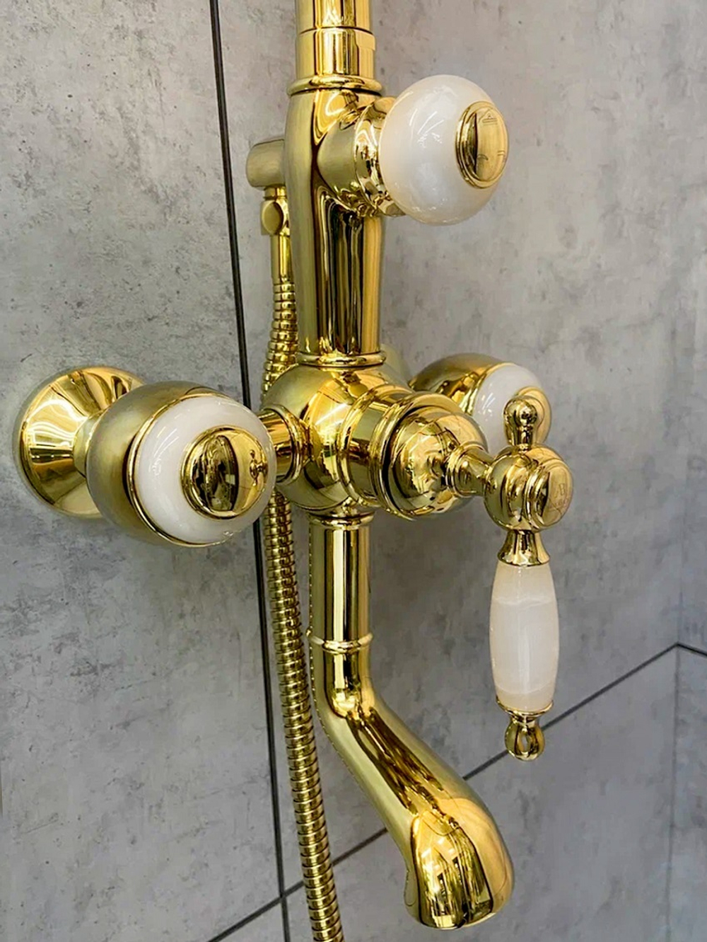 Душевая система AltroBagno Opera 030206 Or