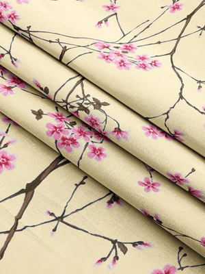 Простыня 150/220 Бязь (Сакура 6698-3)