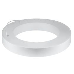 Светильник LED ЭРА Geometria SPO-134-W-40K-056 Ring 56Вт 4000К 4200Лм IP40 800*80 белый подвесной драйвер внутри | Декоративные светильники Geometria