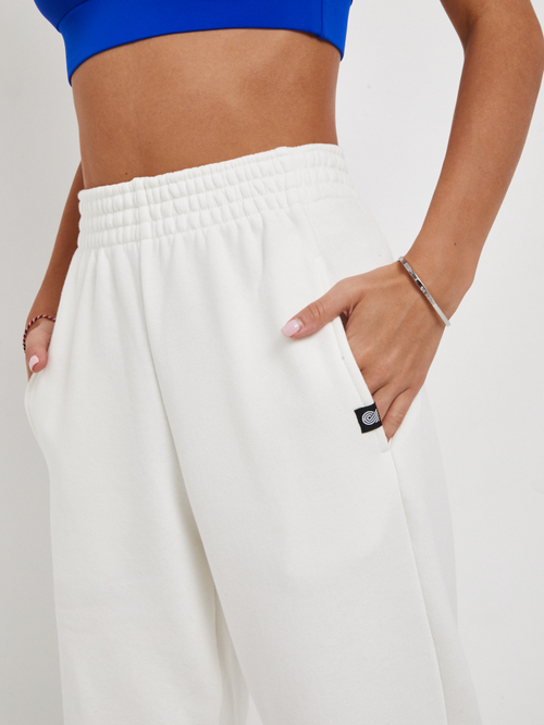 REBELPRO белые брюки женские без начеса