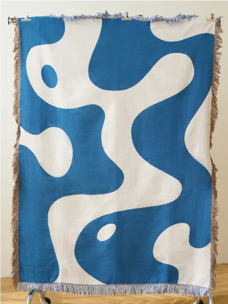 Тканный плед Waves, 130x180 см