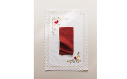 Zara Home сервировочная салфетка из хлопка, цветочный мотив, 50 35 см · 9207/023