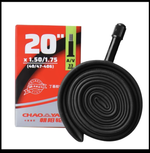 Велосипедная камера 20 дюймов ChaoYang 1.5-1.75" 40/47-406 ниппель AV33 вес 102гр
