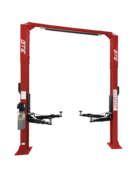 Подъемник электрогидравлический 4.5т 100-1820мм 2-х стоечный 380В верх. синхрон.(механ. с 1кол) GTE