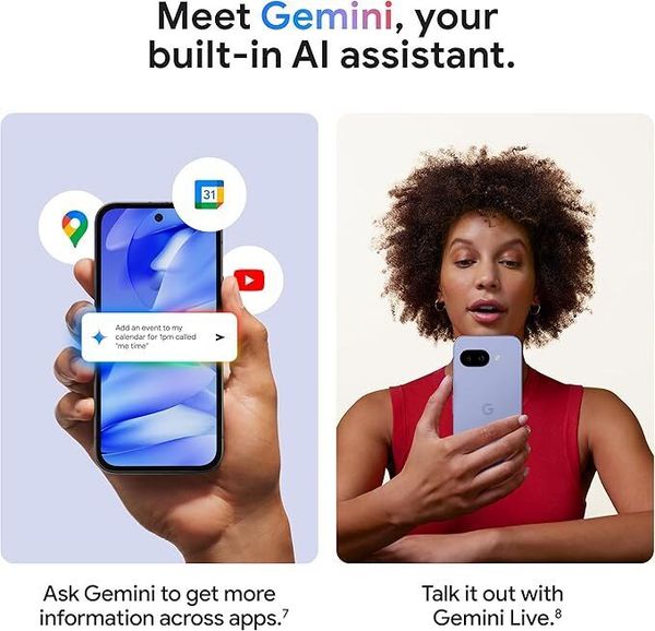 Смартфон Google Pixel 9a 8/256 ГБ Бежевый | Porcelain (USA, Global)
