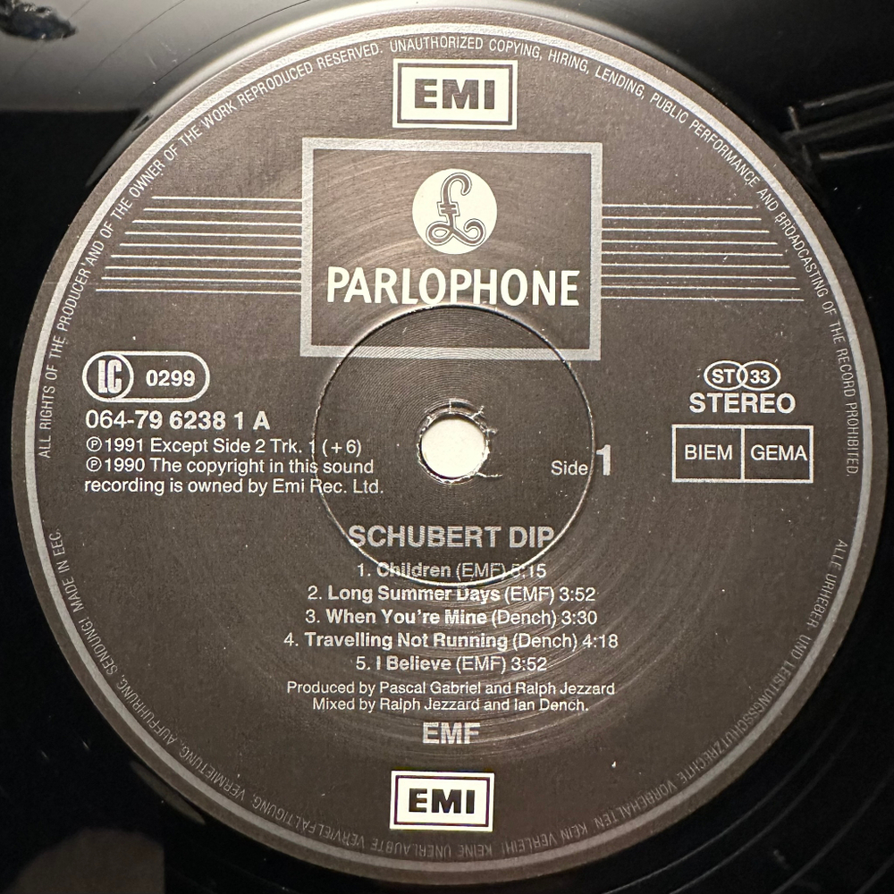 EMF - Schubert Dip (Европа 1991г.)