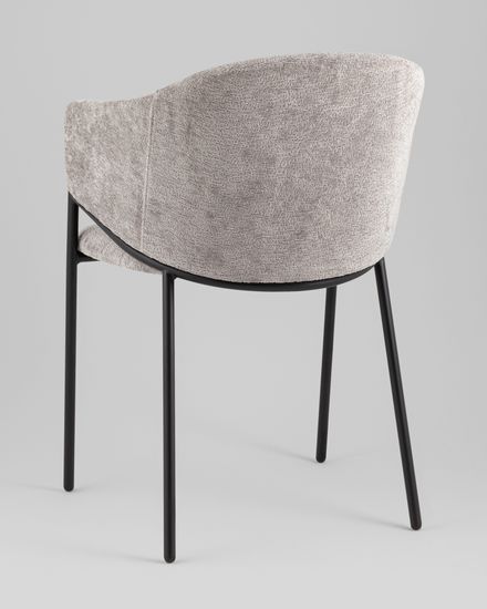 Стул обеденный Sheep шенилл серый