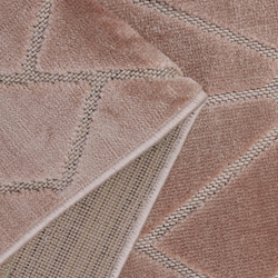 Ковер SOFT 0.8*1.5 дизайн J744A PINK/PINK