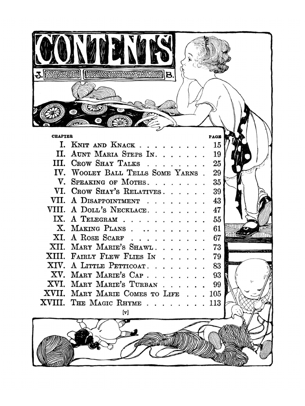 The Mary Frances Knitting and Crocheting Book. Or, Adventures Among the Knitting People | Jane Eayre Fryer