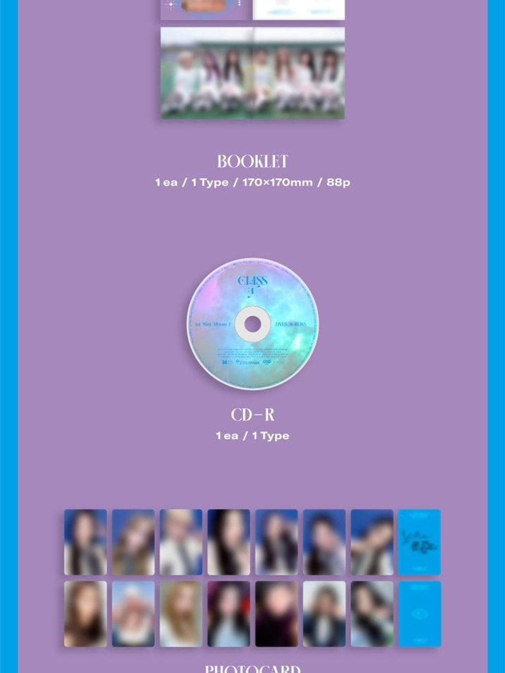 Альбом CLASS:Y - LIVES ACROSS 1st Mini Album Z