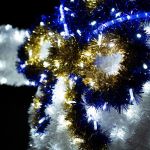 Светодиодный снеговик "Волшебник"