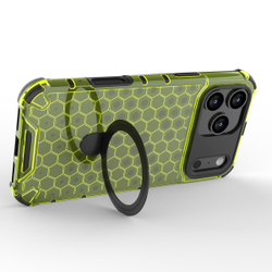 Прозрачный чехол Honeycomb Stand Case для iPhone 17 Pro Max