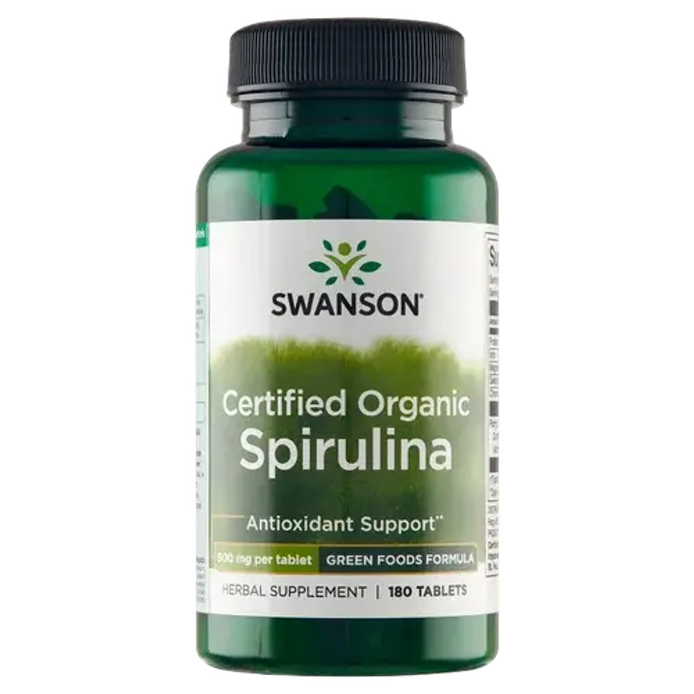 Swanson Spirulina - 180 капсул