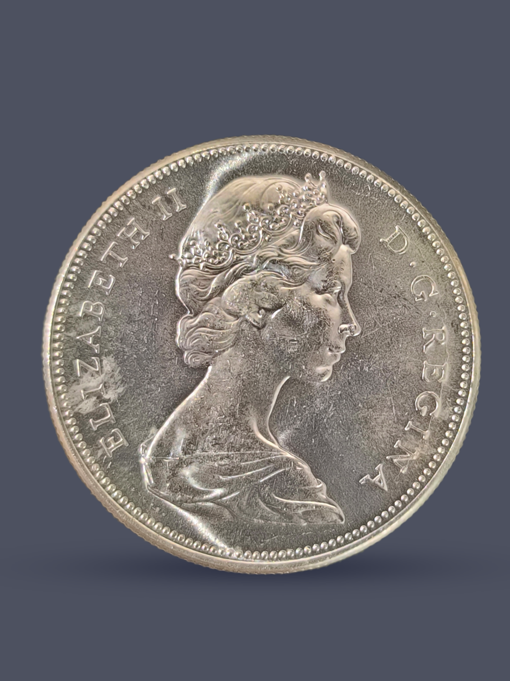 Монета 1 доллар 1967 год "100 лет Конфедерации Канады"