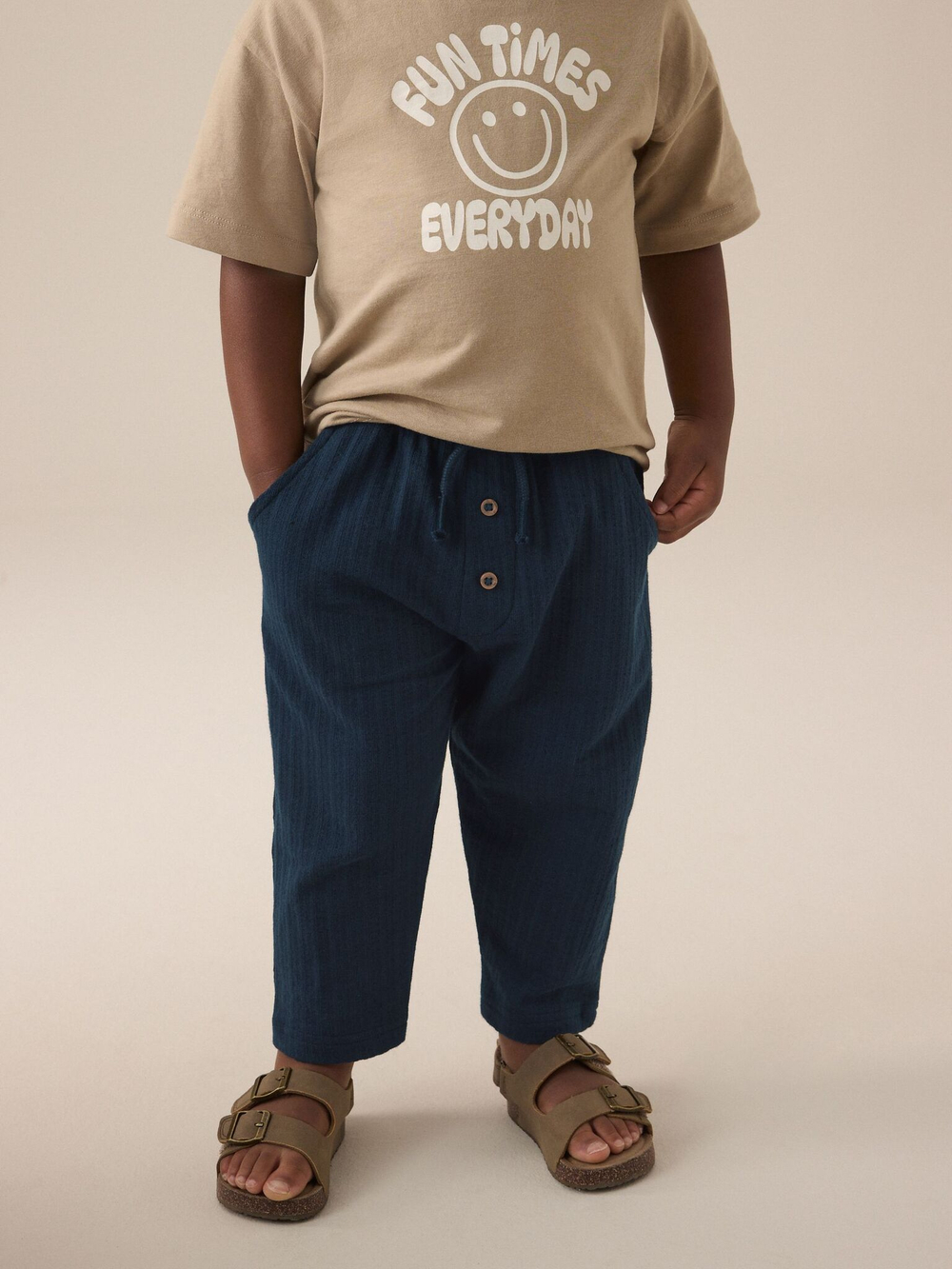 Брюки для мальчика Next E60-748, Темно-синий