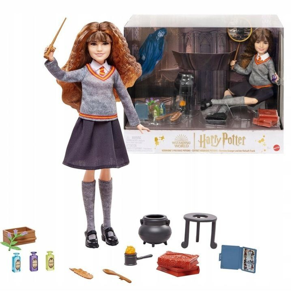 Кукла Mattel Harry Potter - Коллекционная кукла Гарри Поттер Оборотное зелье  Гермионы Гркейнджер HHH65 купить в Москве | Доставка по России.