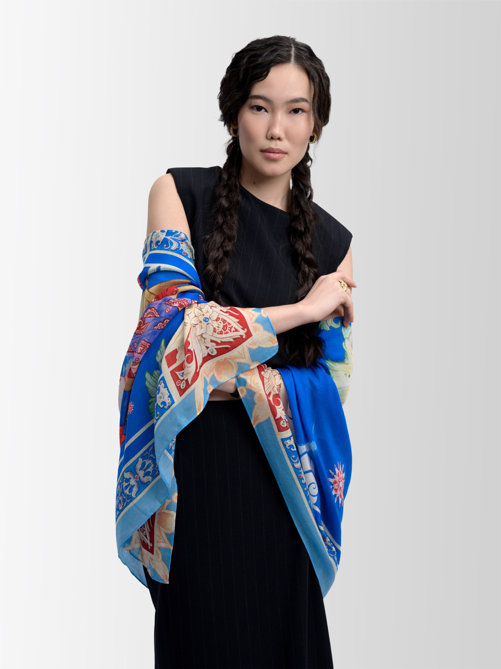 Палантин «Конёк - Горбунок»