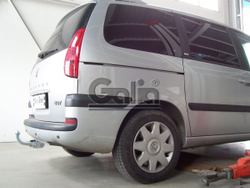 Фаркоп оцинкованный Galia C031A для Citroen C8 2002-2010, FIAT Ulysse 2002-2010, Lancia Phedra 2002-2010, Peugeot 807 2002-2010(паспорт и сертификат в комплекте)(без электрики)