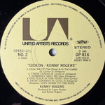 Kenny Rogers ‎– Gideon (Япония 1980г.) Т