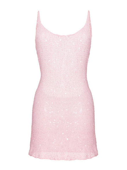 Вязаное платье Zephyr розовый