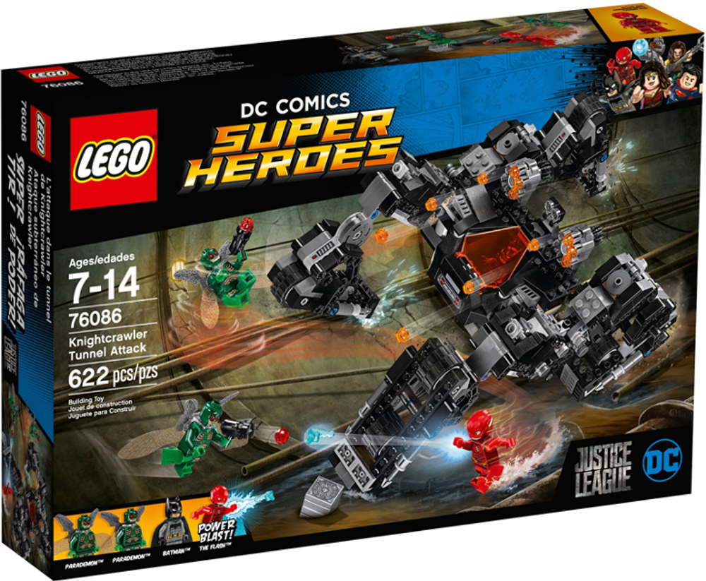 LEGO Super Heroes: Сражение в туннеле 76086 — Knightcrawler Tunnel Attack — Лего Супер Герои ДиСи