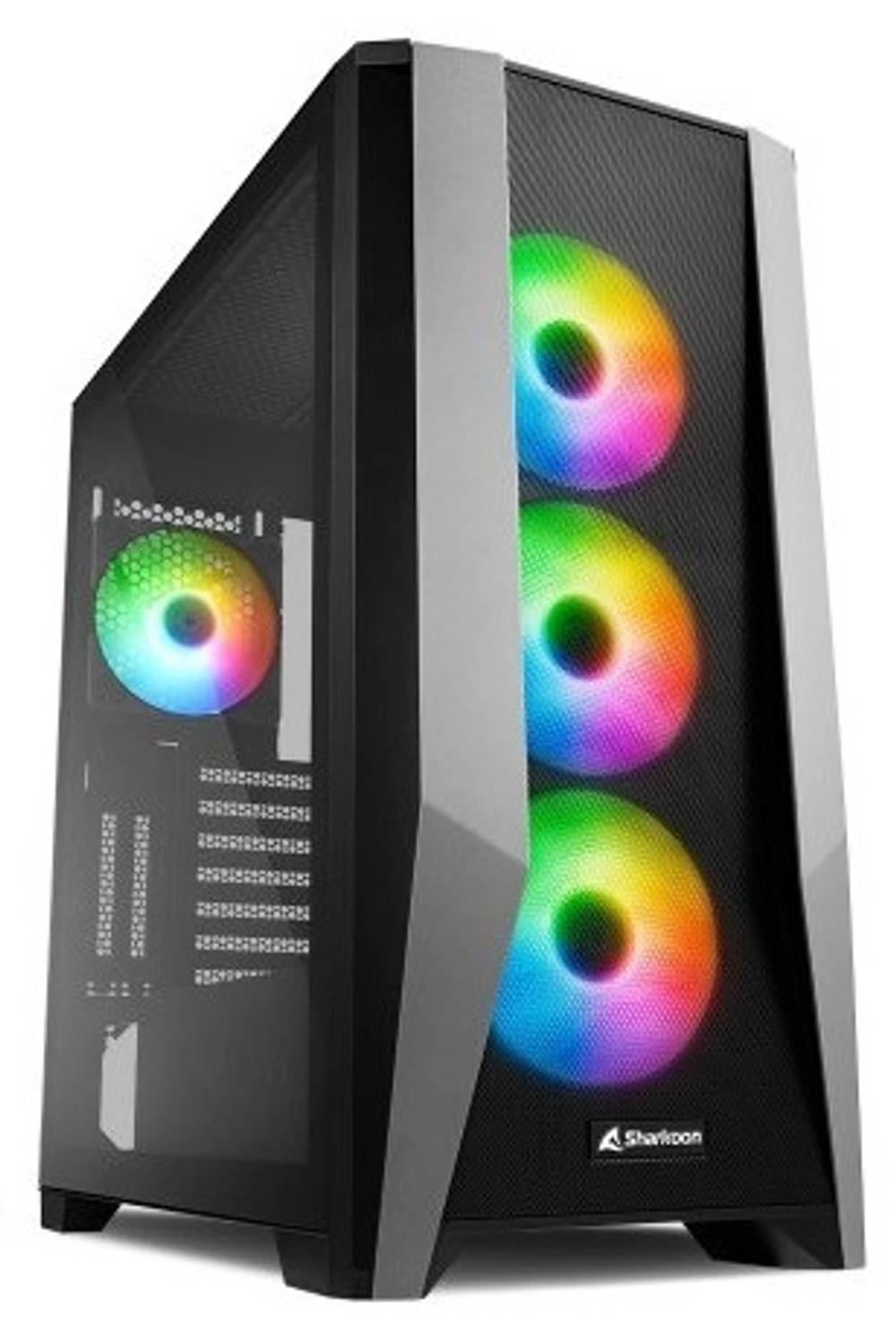 Корпус Sharkoon TG7M RGB черный