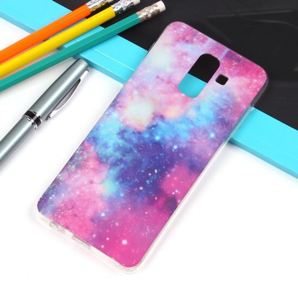 Матовый чехол для Samsung Galaxy J8 (2018), 010727