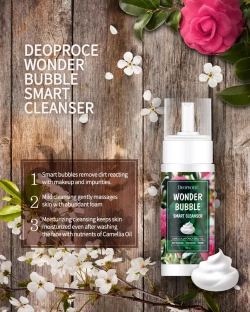 Deoproce Wonder Bubble Пенка для умывания и снятия макияжа 150 ml