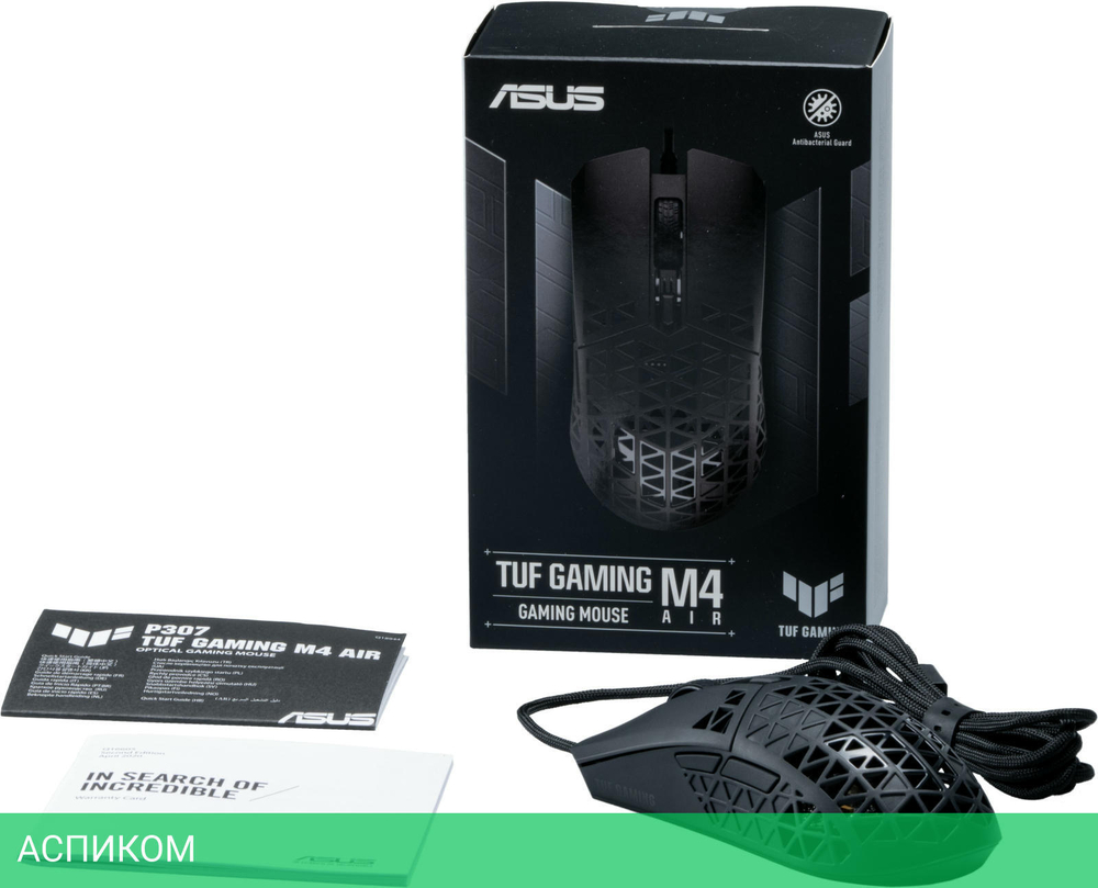 Мышь Asus 307 TUF Gaming M4 AIR (90MP02K0-BMUA00)