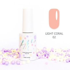 Гель-лак ТМ "HIT gel" №02 Light Coral, 9 мл