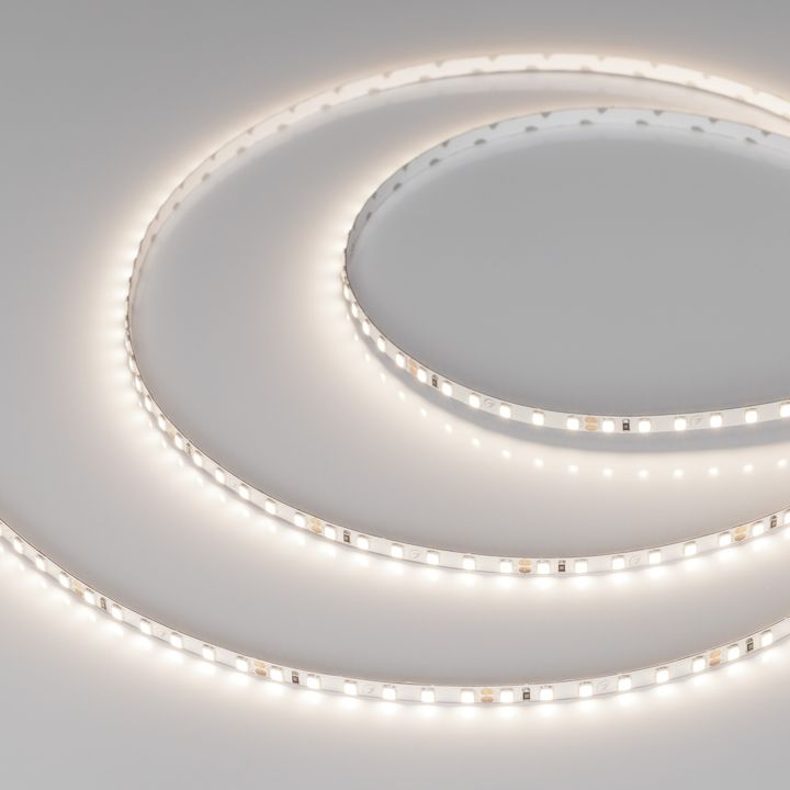 Светодиодная лента Arlight RT-A120-5mm 24V Day4000 (9.6 W/m, IP20, 2835, 5m) (arlight, узкая) 015648(2)