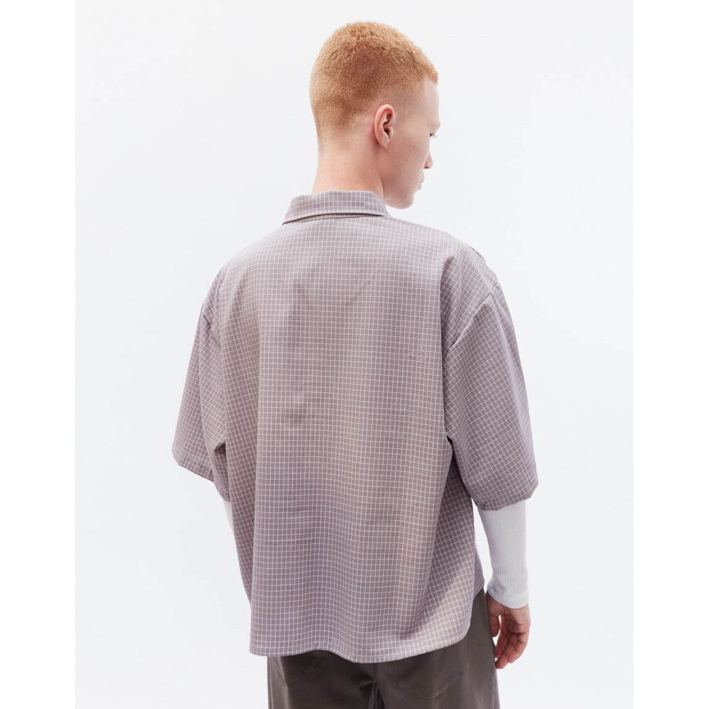 Рубашка БИЧ укороченная серая