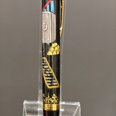 Ручка "Подарок финансисту" с ручной росписью Палех