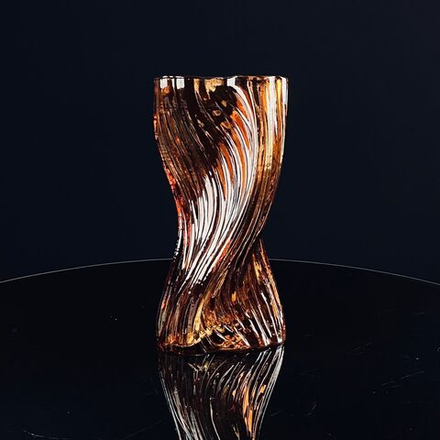 Lenardi 200-083 Декоративная ваза для цветов 26см в под.уп.(х6)Стекло