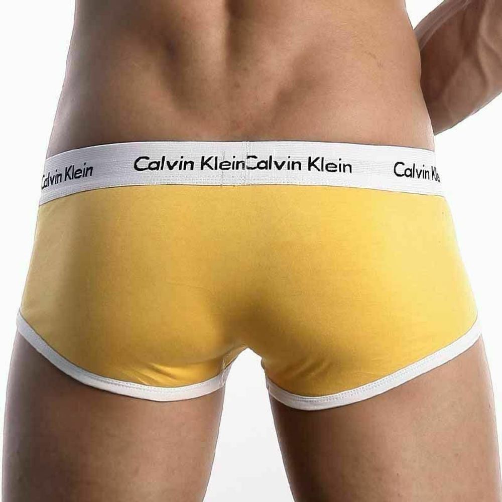 Мужские трусы брифы Calvin Klein 365 Yellow Brief