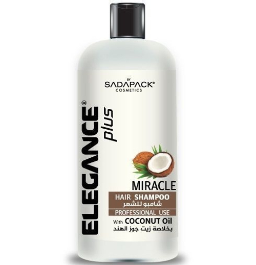 Elegance Miracle Hair Shampoo - Шампунь для волос с кокосовым маслом 500 мл